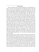Các giải pháp tài chính nâng cao hiệu quả tổ chức sử dụng vốn kinh doanh tại công ty xăng dầu quân đội