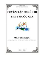 Tuyển tập 60 đề THI hóa sưu tập (có đáp án)