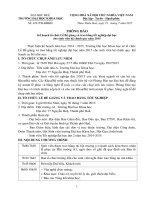 Kế hoạch bế giảng và trao bằng tốt nghiệp