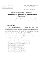 THUYẾT MINH THIẾT kế bản vẽ THI CÔNG CÔNG TRÌNH NÂNG cấp hệ THỐNG THOÁT nước, GIAO THÔNG xã ĐÔNG mỹ, HUYỆN THANH TRÌ
