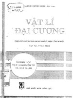 GIÁO TRÌNH VẬT LÝ ĐẠI CƯƠNG