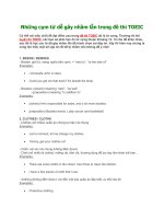 Những cụm từ dễ gây nhầm lẫn trong đề thi TOEIC