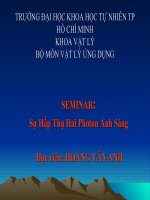 Quang phi tuyến - Sự hấp thụ hai photon