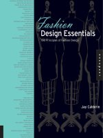 Fashion Design Essentials- 100 Principles of Fashion Design - Jay Calderin (2012)