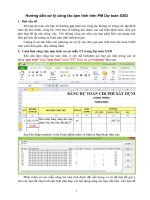 Hướng dẫn xử lý công tác tạm tính trên PM dự toán GXD