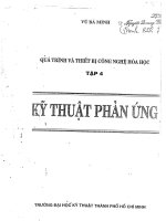 KỸ THUẬT PHẢN ỨNG