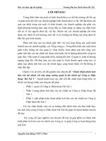 Hoàn thiện phân tích báo cáo tài chính với việc tăng cường quản lý tài chính tại Công ty Điện thoại  Hà Nội 1