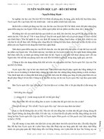 Bình giảng Tuyên ngôn Độc Lập  Nguyễn Đăng Mạnh