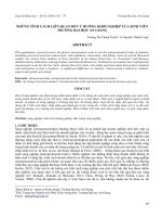 Những tính cách liên quan đến ý hướng khởi nghiệp của sinh viên Trường Đại học An Giang