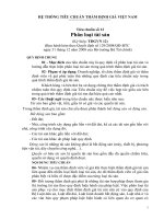 Tiêu chuẩn số 12 thẩm định giá Việt Nam