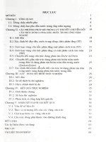 Xác định điều kiện hình thành và tồn tại nước trên mặt đáy ống dẫn dầu nằm ngang