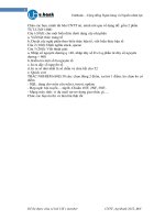 Đề thi vào ngân hàng Agribank - Khu vực miền nam - Vị trí CNTT_Miền Nam