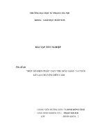 SKKN một số biện pháp dạy trẻ mẫu giáo 5 6 tuổi kể lại chuyện diễn cảm  