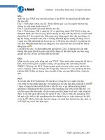 Đề thi vào ngân hàng Agribank - Khu vực miền nam - Vị trí TTQT_Miền Nam