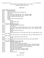 Giáo án vật lí 11 nâng cao (3 cột) 