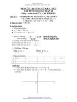 PHẦN ôn tập CỦNG cố KIẾN THỨC các bước GIẢI bài TOÁN 12 