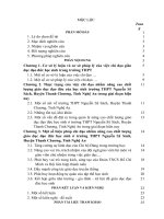 SKKN một số biện pháp chỉ đạo nhằm nâng cao chất lượng giáo dục đạo đức học sinh ở trường  THPT nguyễn sỹ sách , huyện thanh chương, tỉnh nghệ an trong giai đoạn hiện nay 