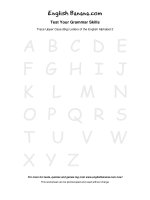 trace upper case big letters of the english alphabet 2 