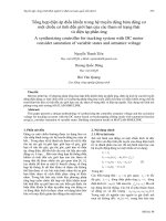 Proceedings VCM 2012 50 tổng hợp điện áp điều khiển trong hệ truyền động bám động cơ