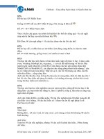 Đề thi vào ngân hàng Agribank - Khu vực miền nam - Tin học và Anh văn