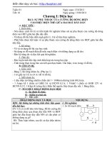 Lớp 9   giáo án vật lí 9 hay kì 1 