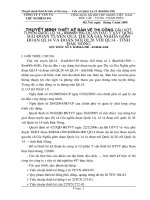 THUYẾT MINH THIẾT kế bản vẽ THI CÔNG cầu vượt TUYẾN QUỐC lộ 14   KM846+150 dự án đầu tư xây DỰNG HAI đoạn TUYẾN QUA THỊ xã GIA NGHĨA gồm đoạn QL14 và đoạn nối QL28 với QL14   TỈNH đăk NÔNG