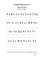 writing alphabet 2 bgb3 