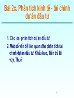 Bài 2c  phân tích kinh tế   tài chính 