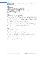 Đề thi vào ngân hàng Agribank - Khu vực miền nam - Vị trí Tín dụng_Đề chẵn