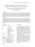 Proceedings VCM 2012 42 mô hình hóa và mô phỏng phương tiện ngầm vận hành từ xa