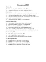 bài tập linh kiện điện tử