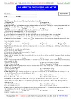 Đề kiểm tra về dao động điều hòa (1)