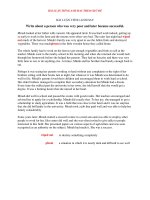 BÀI LUẬN TIẾNG ANH HAY write about a person who was very poor and later became successful 