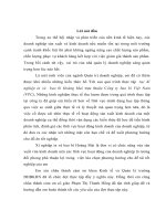 Tiểu luận phân tích hoạt động sản xuất kinh doanh tại xí nghiệp in và bao bì hoàng mai trực thuộc công ty bao bì việt nam (VPC)