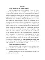 Tóm tắt luận án tiến sĩ của nghiên cứu sinh bành quốc tuấn hoàn thiện pháp luật về công nhận và cho thi hành tại việt nam bản án, quyết định dân sự của tòa án nước ngoài 