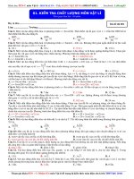 Đề kiểm tra về dao động điều hòa (3)