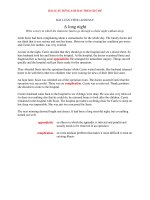 BÀI LUẬN TIẾNG ANH HAY a long night 