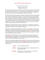 BÀI LUẬN TIẾNG ANH HAY dangers on the road 