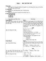 GIÁO án tự CHỌN hóa 11 