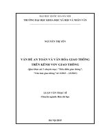 Vấn đề an toàn và văn hóa giao thông trên kênh VOV giao thông 