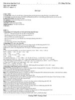 GIÁO án tự CHỌN hóa 11 CB, 2014   TIẾT 1 12