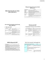 MỘT số tác DỤNG PHỤ của THUỐC ARV và CÁCH xử TRÍ 