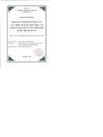 Khảo sát tình hình sử dụng và các thông số dược động học của amikacin tại trung tâm chống độc bệnh viện bạch mai