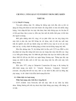 tóm tắt luận văn thạc sĩ kỹ thuật  kỹ THUẬT điều KHIỂN THIẾT bị TRÊN cơ sở MẠNG INTERNET 