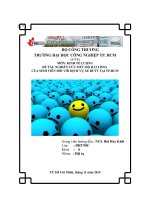 tiểu luận kinh tế lượng