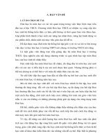 SKKN một số phương pháp  giải các dạng toán hoá học ở trường THCS  