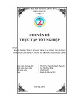 Hoàn thiện công tác đấu thầu tại công ty cổ phần thiết kế xây dựng và đầu tư thương mại Châu Long