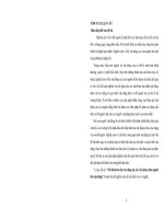 tóm tắt luận văn thạc sĩ kỹ thuật  mô hình hoá lực tác động tại các các khớp chân người khi vận động 