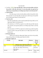 Thực trạng điều kiện vệ sinh an toàn thực phẩm của bếp ăn hộ gia đình và kiến thức,thực hành về an toàn thực phẩm của người nội trợ chính trong các hộ gia đình tại xã tứ hiệp