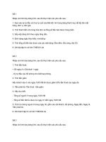 10 ĐỀ BÀI TẬP EXCEL CƠ BẢN